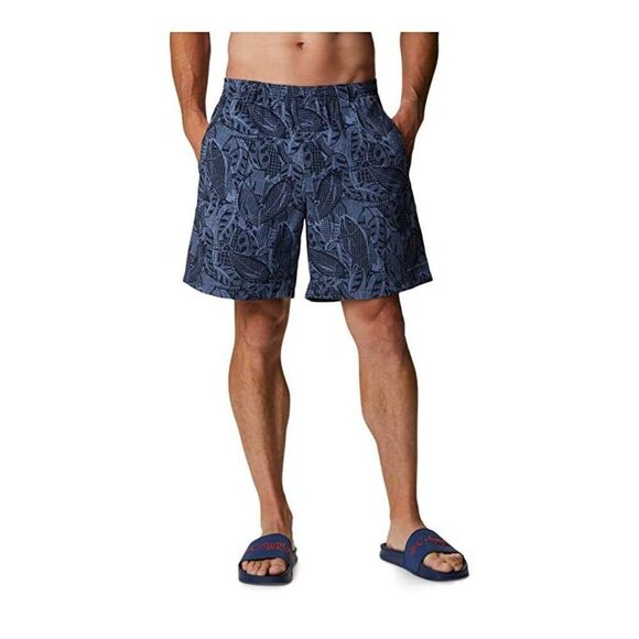 Columbia FM1107-461 Men's Collegiate Navy Super Backcast Swimming Shorts JR210 - Picture 1 of 6